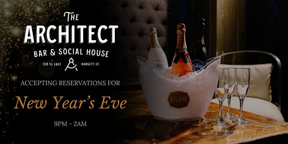 12th Annual New Year’s Eve at The Architect! – Raleigh, NC