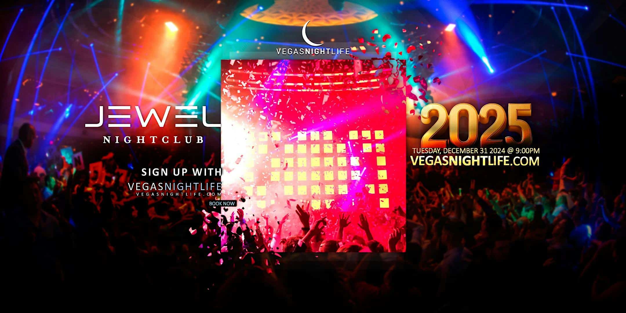 Jewel Aria Las Vegas New Years Eve Party 2025 – Las Vegas, NV