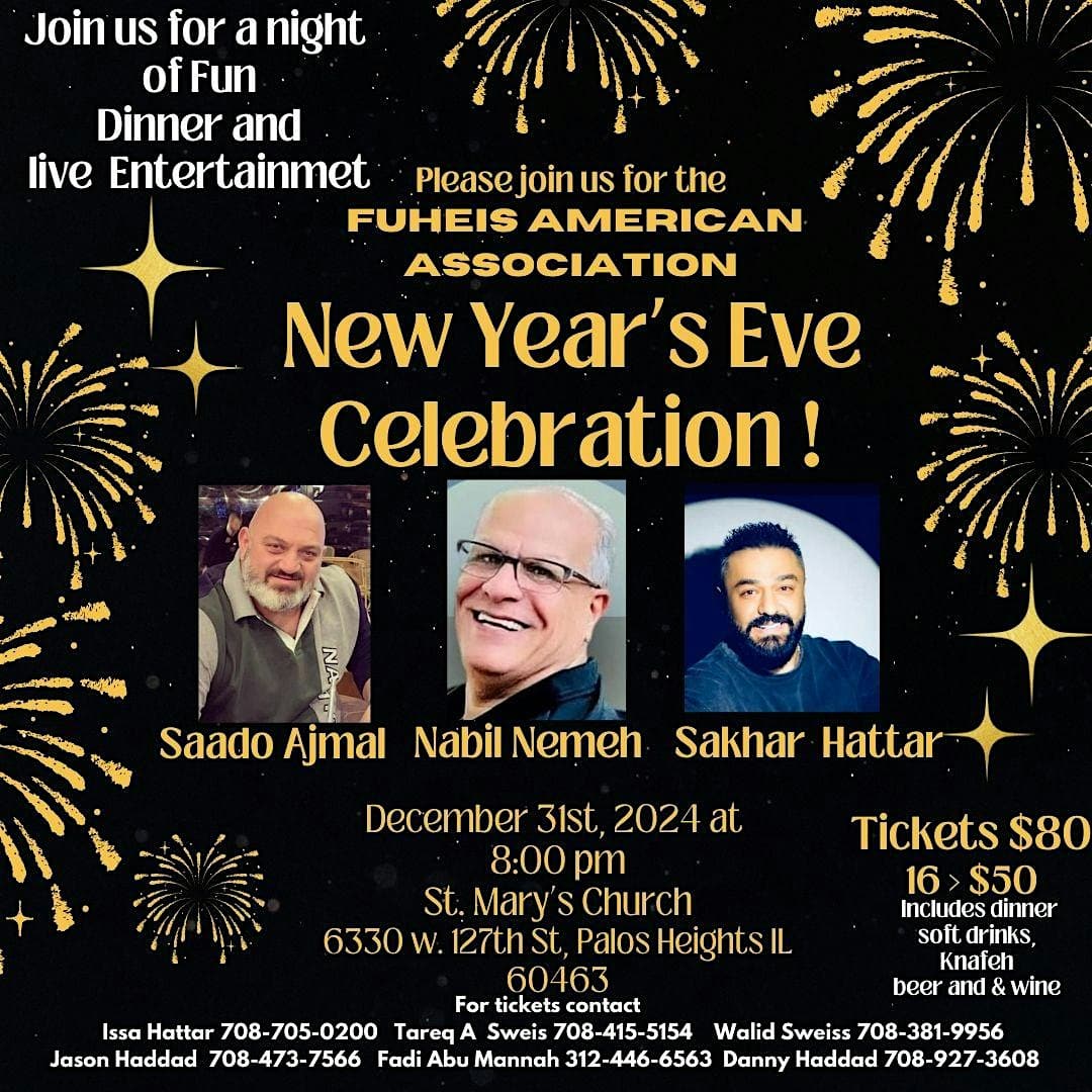 Faa New Years Party – Palos Heights, IL