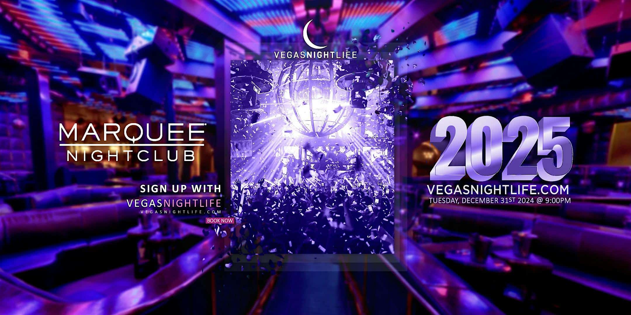 Marquee Las Vegas New Years Eve Party 2025 – Las Vegas, NV