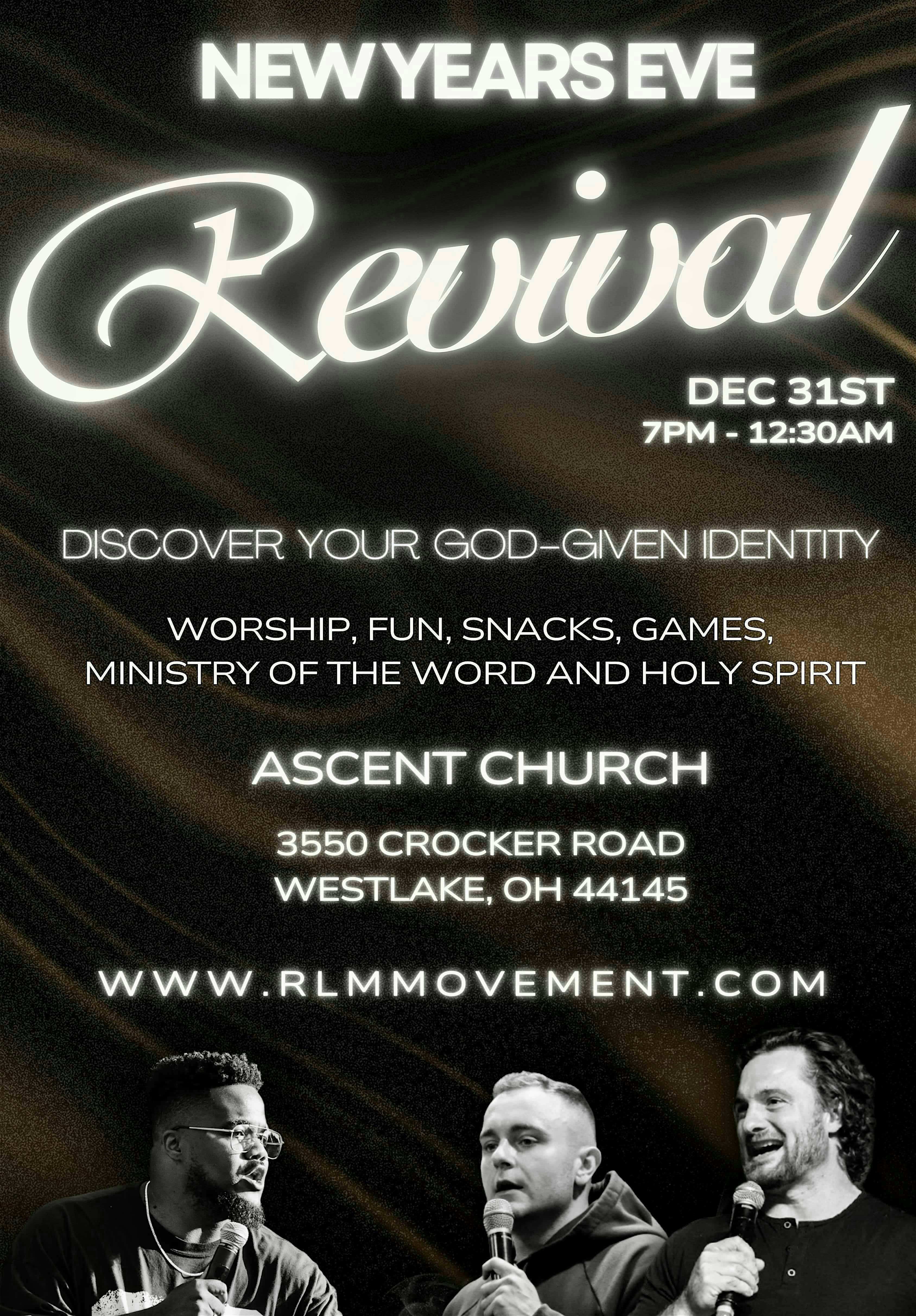 New Years Eve Revival Night! – Westlake, OH