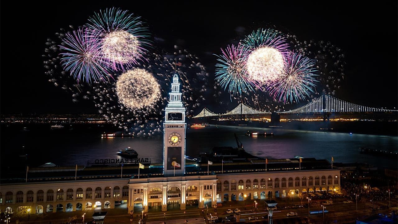 NEW YEAR’S EVE 2025 – LIVE FIREWORKS ON THE EMBARCADERO – OPEN BAR – San Francisco, CA