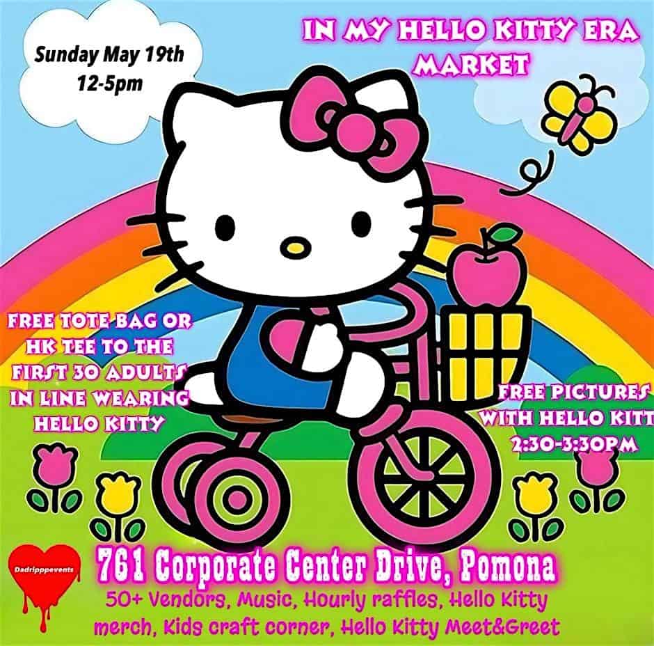 Hello Kitty Pop Up Market – Pleasanton, CA