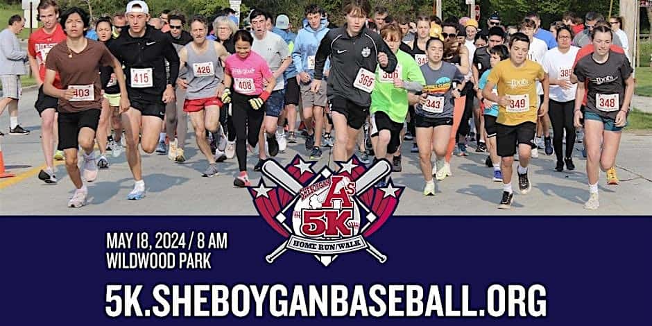 Annual Sheboygan A’s 5K Home Run/Walk – Rockwall County, TX