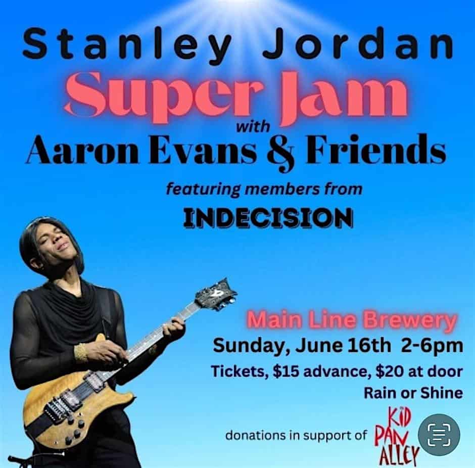 Jordan SUPER JAM with Aaron Evans & Friends – Pearland, TX