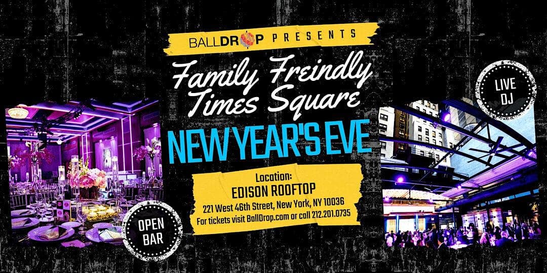 The Rooftop at Edison Ballroom New Years Eve – New York, NY