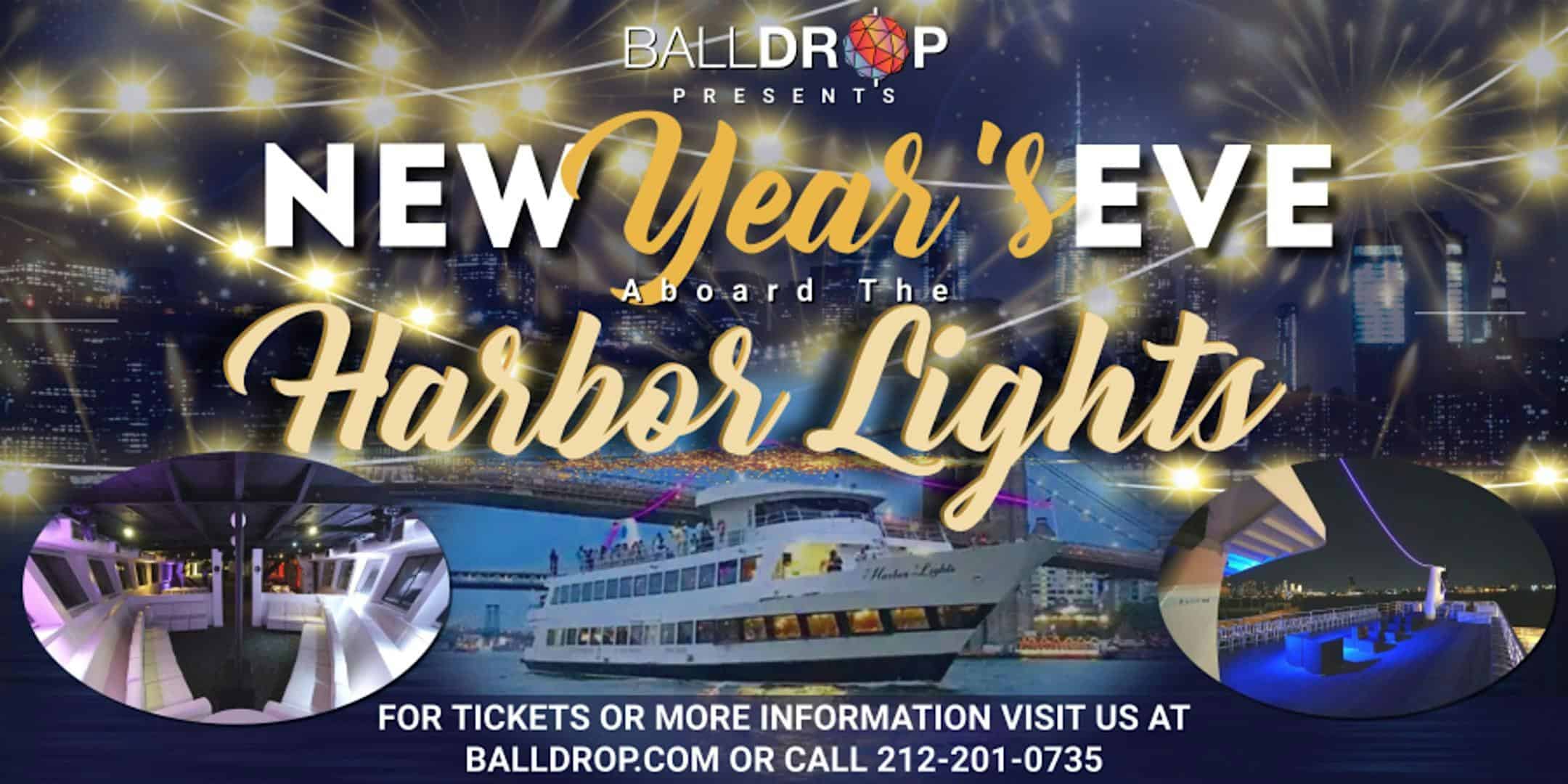 Harbor Lights NYC New Years Eve Party Cruise (21+) – New York, NY