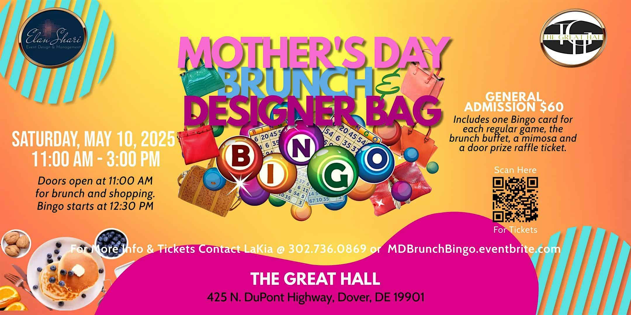 Mother’s Day Brunch & Bingo 2025 – Dover, DE