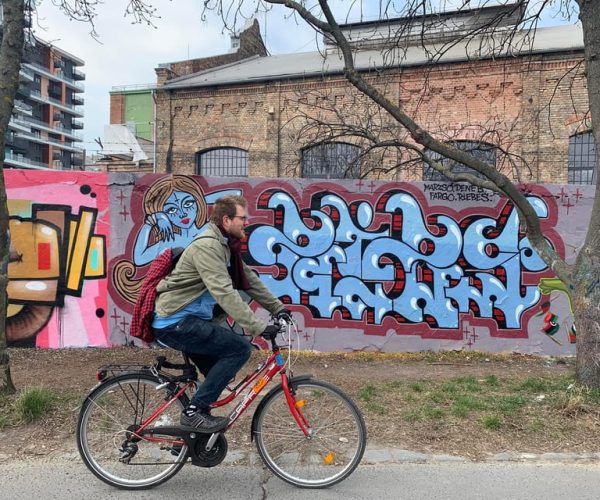 Alternative Bike tour: Graffiti Wall and Peace – Central Hungary, Hungary