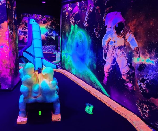 American Dream: Blacklight Mini Golf Entry Ticket – East Rutherford, New Jersey