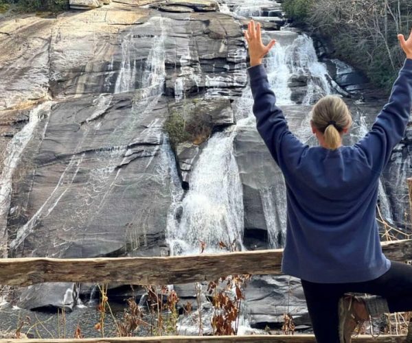 Asheville Waterfall Yoga Hike: Find Your Zen in Nature! – High Falls, North Carolina