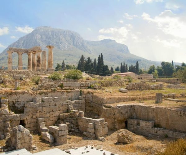 Athens: Day-Trip to Ancient Corinth, Hera Temple & Blue Lake – Peloponnese, Greece