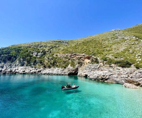 Boat Trip Vlore: Haxhi Ali Cave & Saint Jan Beach – Vlorë County, Albania