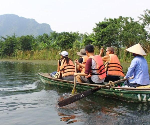 Boating Trang An-Bai Dinh pagoda w electric car & Mua cave – Dong Bac, Vietnam