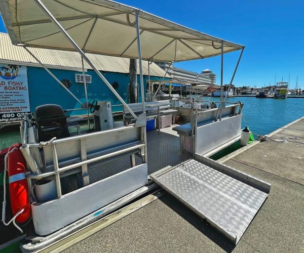 Cairns: Pontoon Boat Hire with Optional BBQ and Fishing Hire – Queensland, Australia