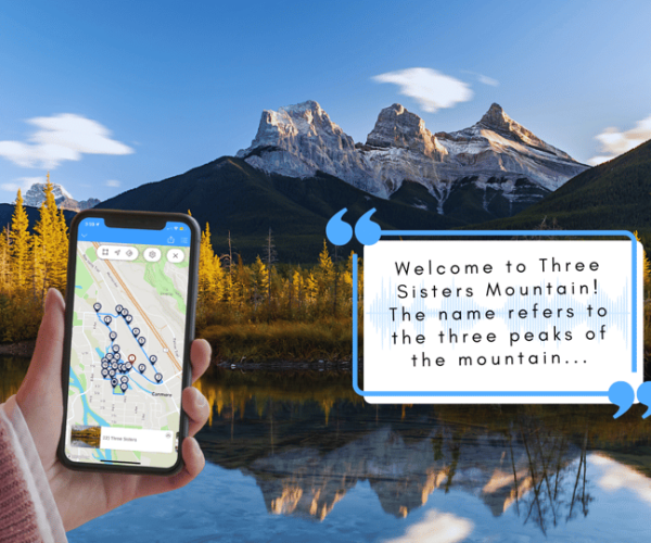 Canmore: Downtown Sightseeing Smartphone Audio Walking Tour – Alberta, Canada