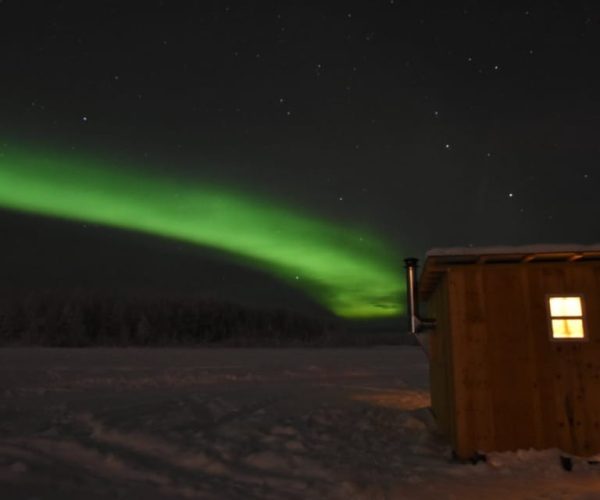 Chena Lake: Aurora Borealis Viewing & Ice Fishing Adventure – Alaska, United States