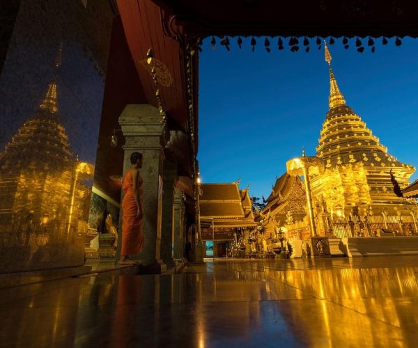 Chiang Mai: Doi Suthep & Wat Umong Twilight Tour with Pickup – Chiang Mai Province, Thailand