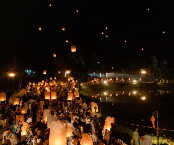 Chiang Mai: Heaven Lantern Festival Ticket with Dinner – Chiang Mai Province, Thailand