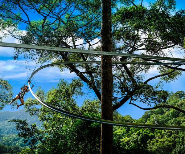 Chiang Mai: Jungle Flight Zip Line Roller Coaster – Chiang Mai Province, Thailand