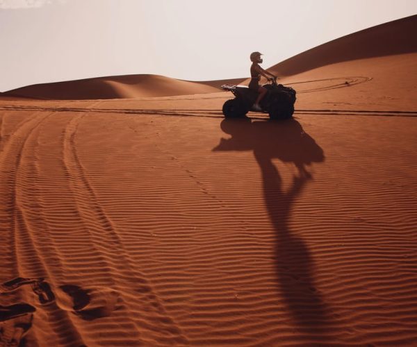 Desert Camp Overnight from Merzouga with Camel & Quad Bike – Drâa-Tafilalet, Morocco