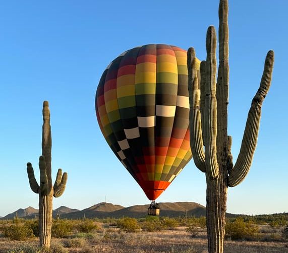 Epic Sonoran Sunrise Balloon Flight – Phoenix, Arizona