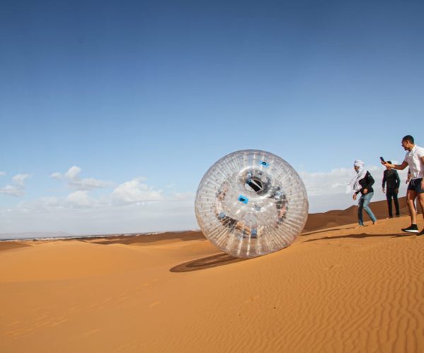 Extreme Adventure with Harness Zorbing in Merzouga dunes – Drâa-Tafilalet, Morocco