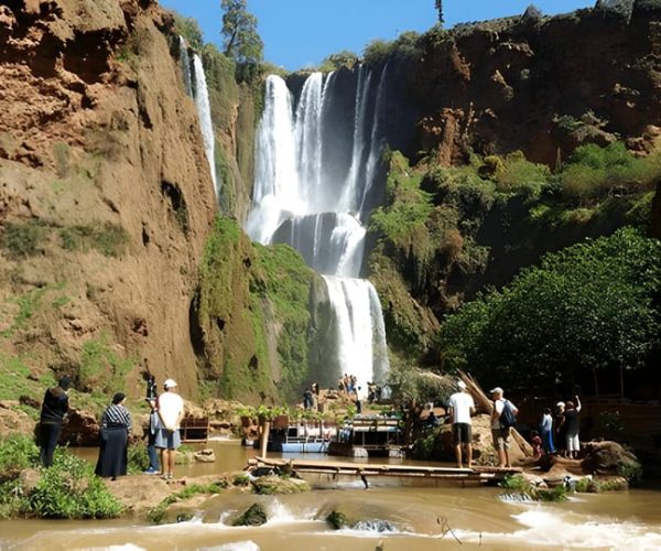 From Marrakech:Ouzoud Waterfalls Day Trip – Beni Mellal – Khenifra Morocco, Morocco