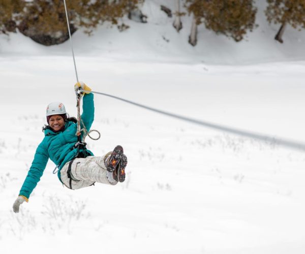 From Montreal: Zip-Lining and Snowshoeing Mountain Day Trip – Quebec, Canada