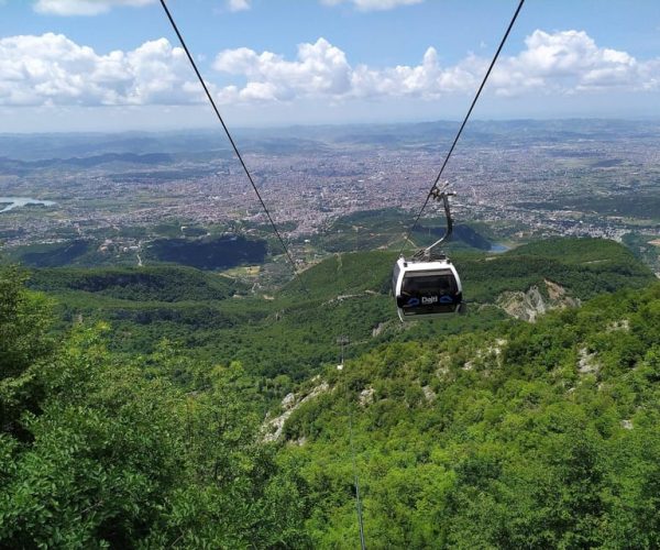 From Tirana/Durres/Golem: Dajti Cable Car & Bunk’Art 1 – Tirana County, Albania