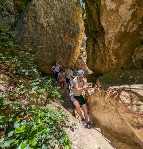 Full Day Rock Climbing Adventure Gjipe Canyon – Vlorë County, Albania