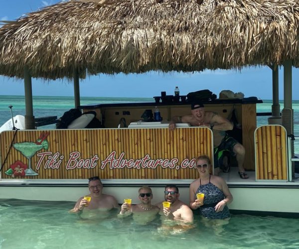 Key West: Private Tiki Bar Party Boat & Mini Sandbar – Key West, Florida