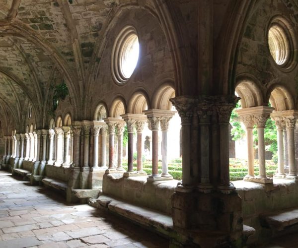 Lagrasse Village & Fontfroide Abbey, Cathar Country. – Occitanie, France