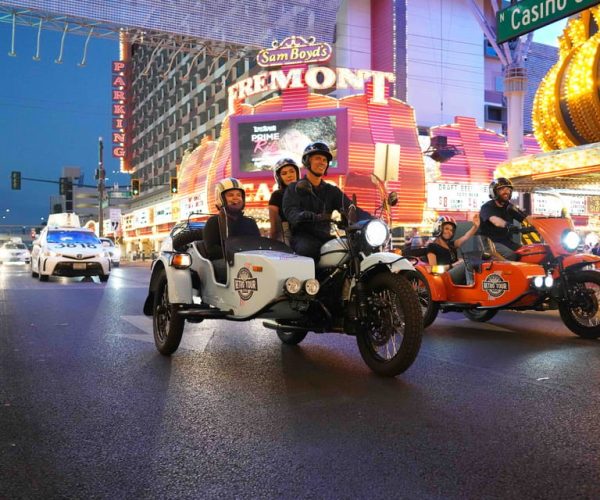 Las Vegas: Glittering Nightlife Evening Sidecar Tour – Las Vegas, Nevada