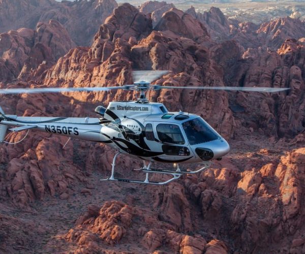 Las Vegas: Grand Canyon Heli Tour and Valley of Fire Landing – Fortification Hill, Nevada