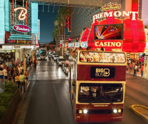 Las Vegas: Sightseeing Night Tour by Open-top Bus – Las Vegas, Nevada