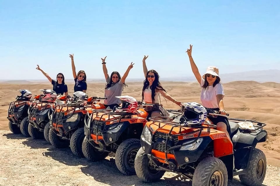 Marrakech: Agafay Quad Tour with Camel Ride, Dinner & Show – Marrakech-Safi, Morocco