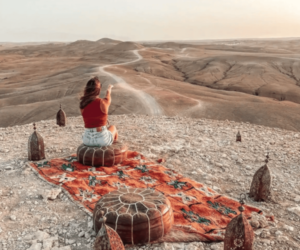 Marrakech: Desert Sunset Camel Ride with Dinner show – Marrakech-Safi, Morocco