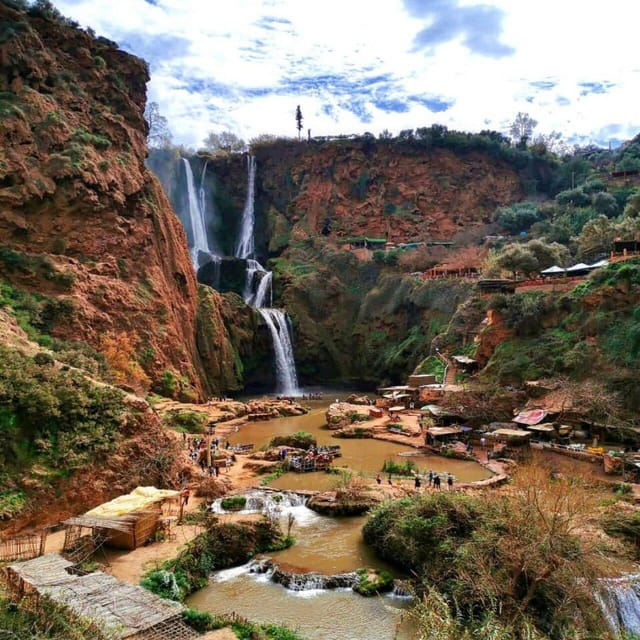 Marrakech: Ouzoud Waterfalls Day Trip with Boat Ride – Beni Mellal – Khenifra Morocco, Morocco