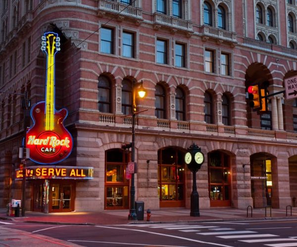 Meal at the Hard Rock Cafe Philadelphia – Philadelphia, Pennsylvania