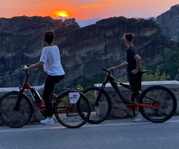 Meteora: E-Bike Epic Sunset Tour With Local Guide & Drink – Thessaly, Greece