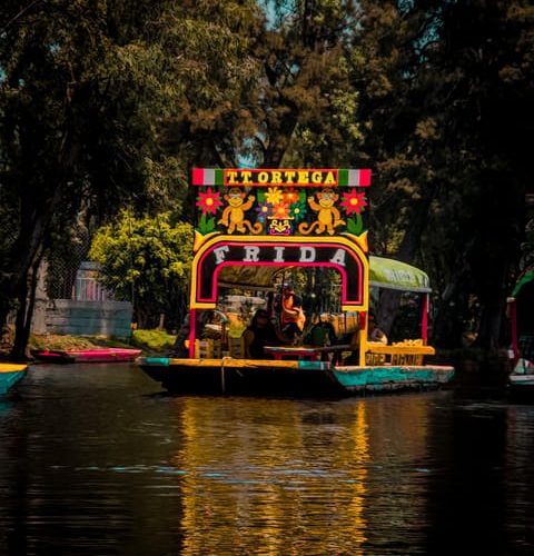 Mexico City : Xochimilco waterways and Coyocan alleys – Greater Mexico City, Mexico