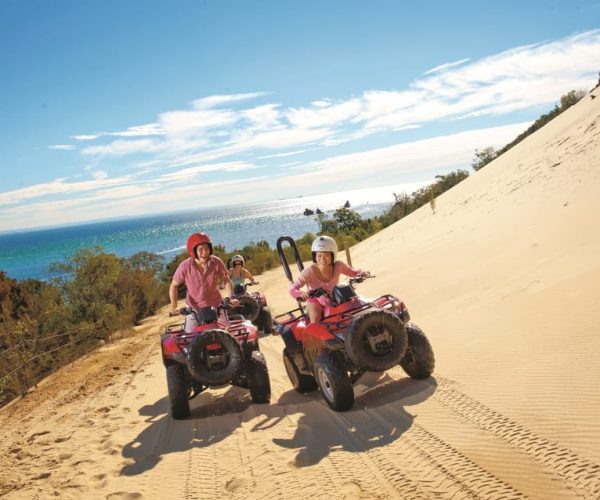 Moreton Island: Tangalooma Day Trip with ATV Quad Bike Tour – Queensland, Australia