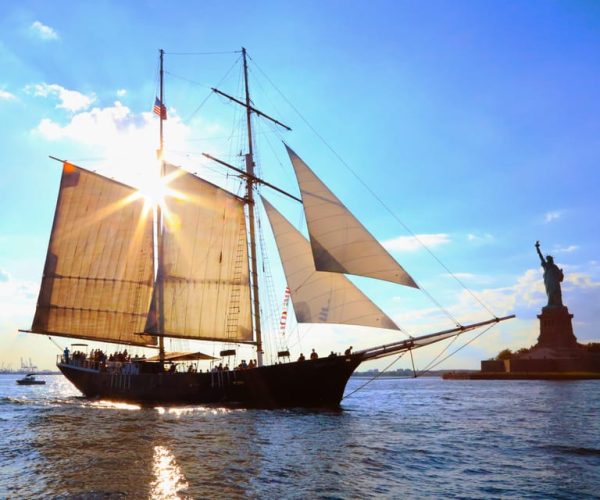 NYC: Epic Tall Ship Sunset Jazz Sail with Wine Option – New York City, New York