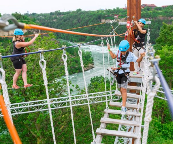 Niagara Falls, Canada: Whirlpool Adventure Ropes Course – Ontario, Canada