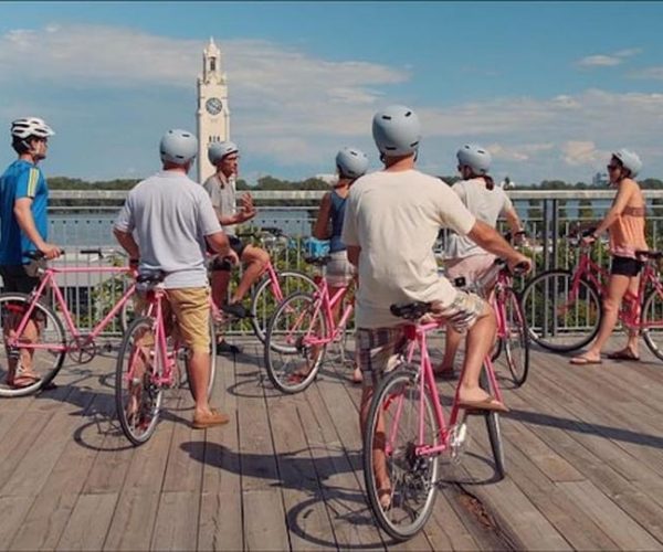 Montreal: Non Touristy Pink Bike Tour – Quebec, Canada