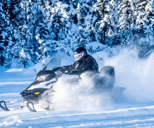 North Pole Alaska: Guided Fairbanks Snowmobile Tour – Fairbanks, Alaska