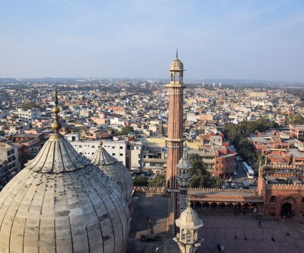 Old Delhi 360 degrees great aerial view with heritage walk – New Delhi, India