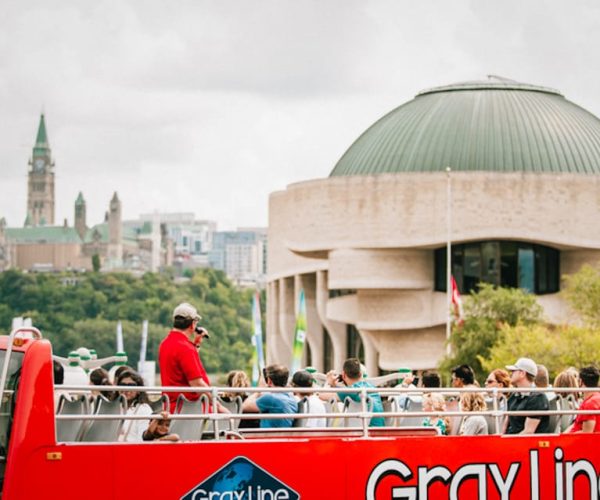 Ottawa: Hop-On Hop-Off Guided City Tour Pass – Ontario, Canada