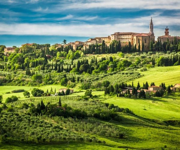 Pienza and Montepulciano with cheese farm lunch – Tuscany, Italy